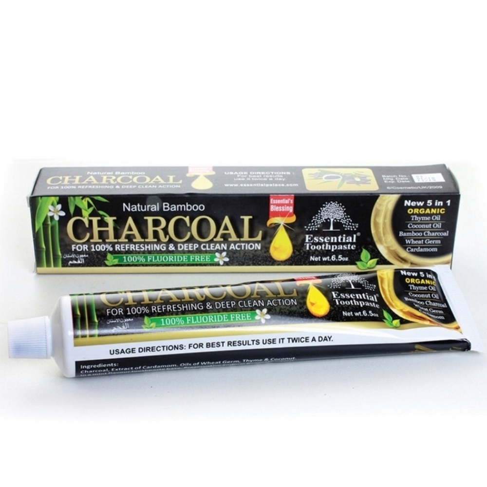 Charcoal Natural Bamboo Toothpaste